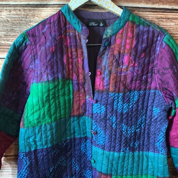 Vtg Phool Very Colorful Jacket - Picture 4 of 5